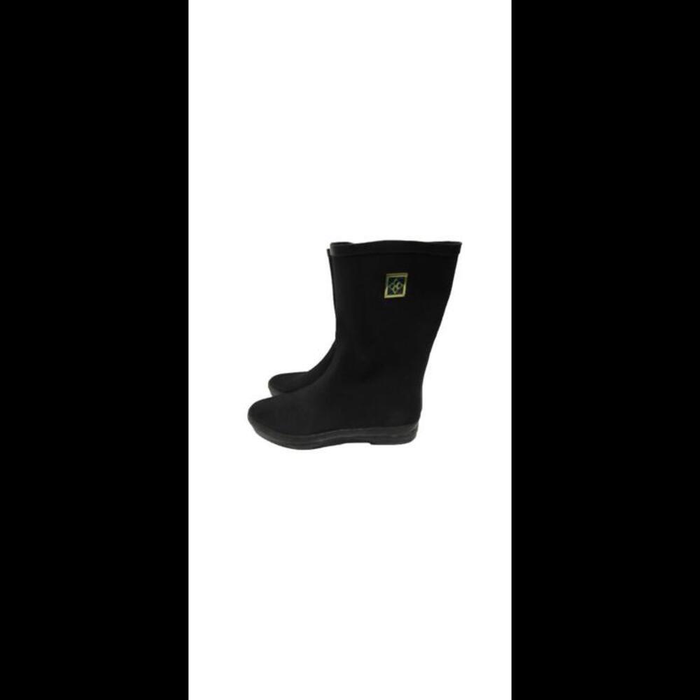 Dav Mid-Calf Black Waterproof Rain Boots Women’s Size US 9 EUR 39